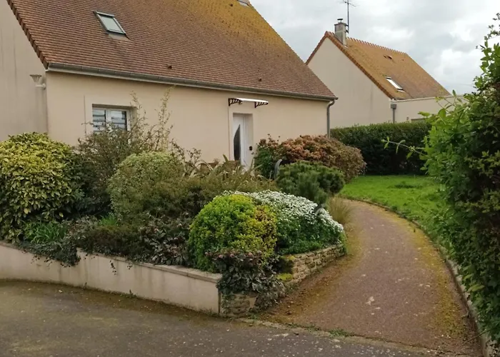 Studio 4P Independant Parking Proche Caen ホームステイ Le Fresne-Camilly